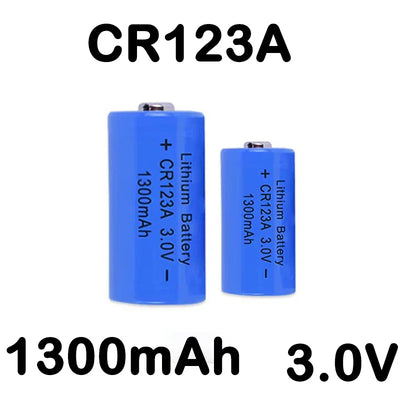 cr123a rechargeable batteries for flashlights 3 Volt CR123A Lithium Battery Non-Rechargeable Battery for Tactical Foregrip CR123A-2pcs