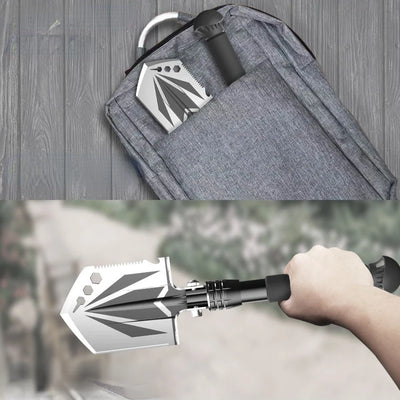 Tactical Folding Shovel, Portable Multitool