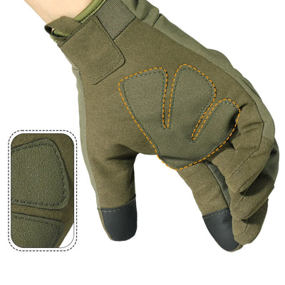 Tactical Gloves, Windproof, Touch Screen, For Cycling, Combat Riding, Training, Shooting, Hunting, Hiking