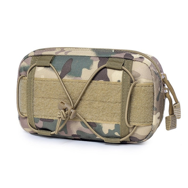 Molle Pouch Tactical Belt Waist Bag, EDC Tool Pocket Hunting Fanny Pack