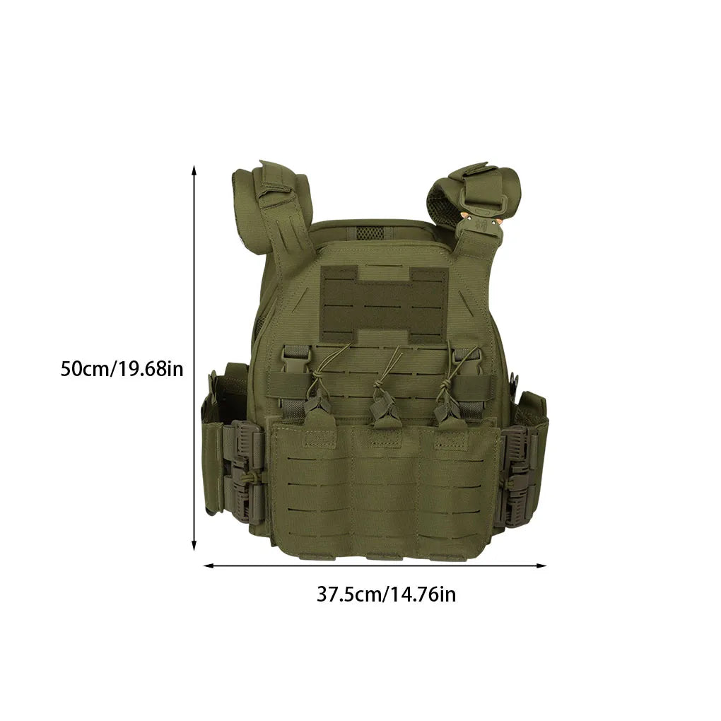 Nylon Waterproof Multi-pocket Lightweight Tactical Vest