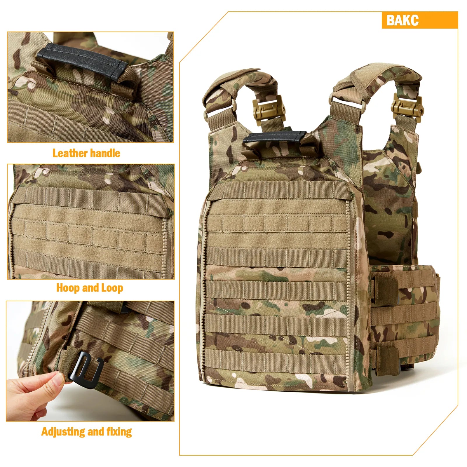 Quick Release Modular Assault Tactical Vest