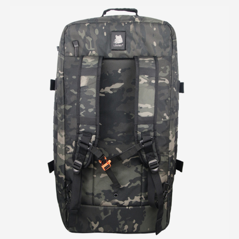 Tactical Range Bag 80L Waterproof for Trekking Fishing Hunting Camping