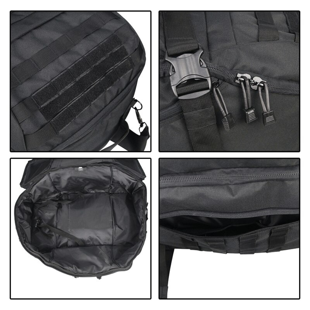 Tactical Range Bag 80L Waterproof for Trekking Fishing Hunting Camping