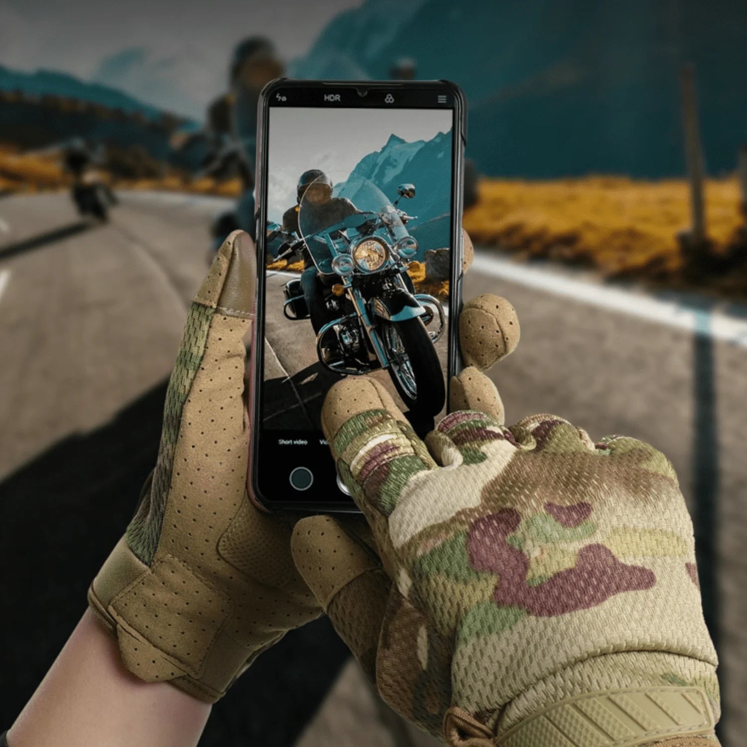 Tactical Gloves Touch Screen For Cycling Riding Running Paintball