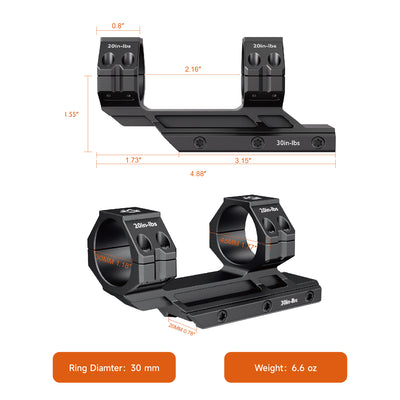 Gunnr Sleipnir 30-34 mm Cantilever Mount