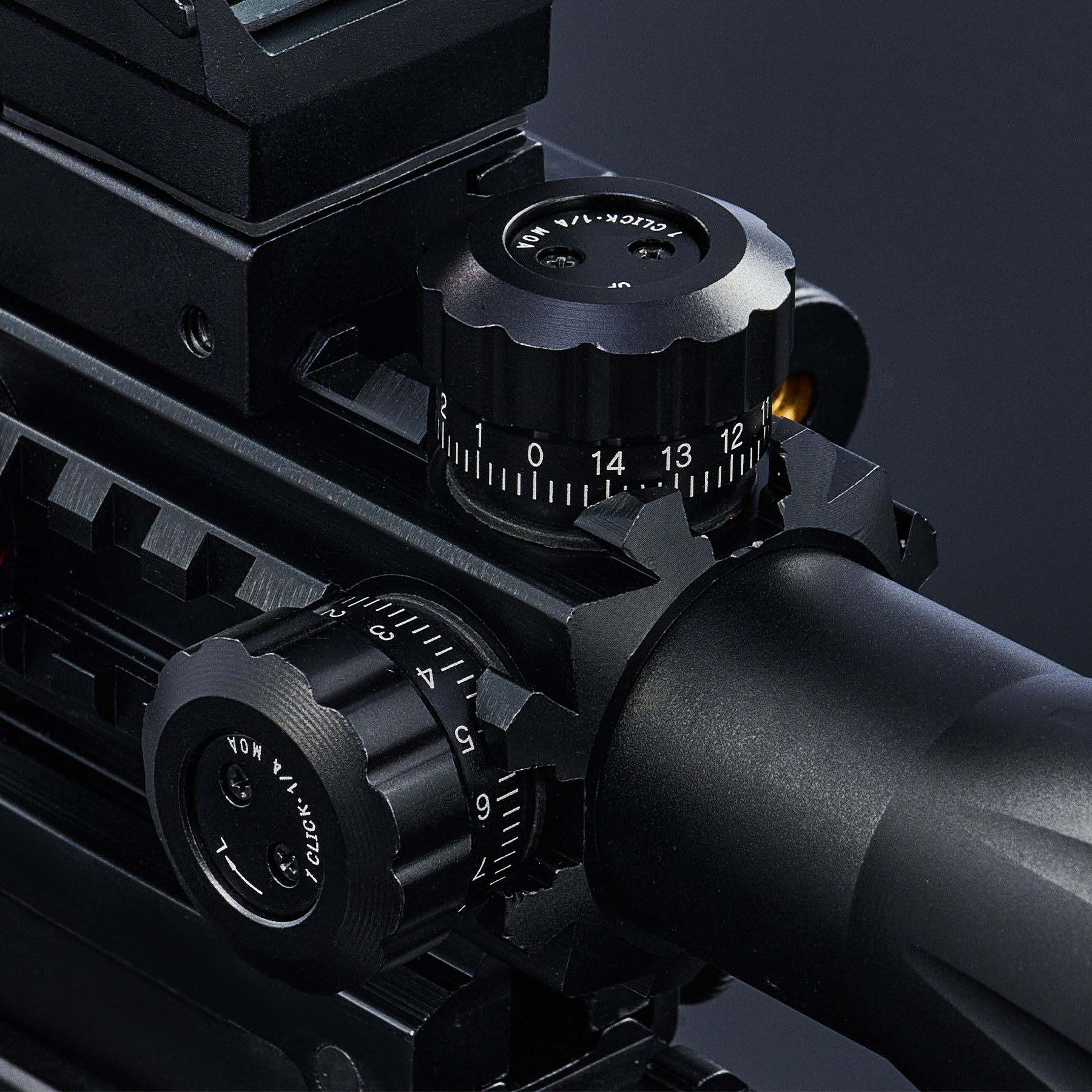 Two Part Scope Red Dot Sight Package 4-12x50 Illuminated Rifle Scope Combo With Red ...