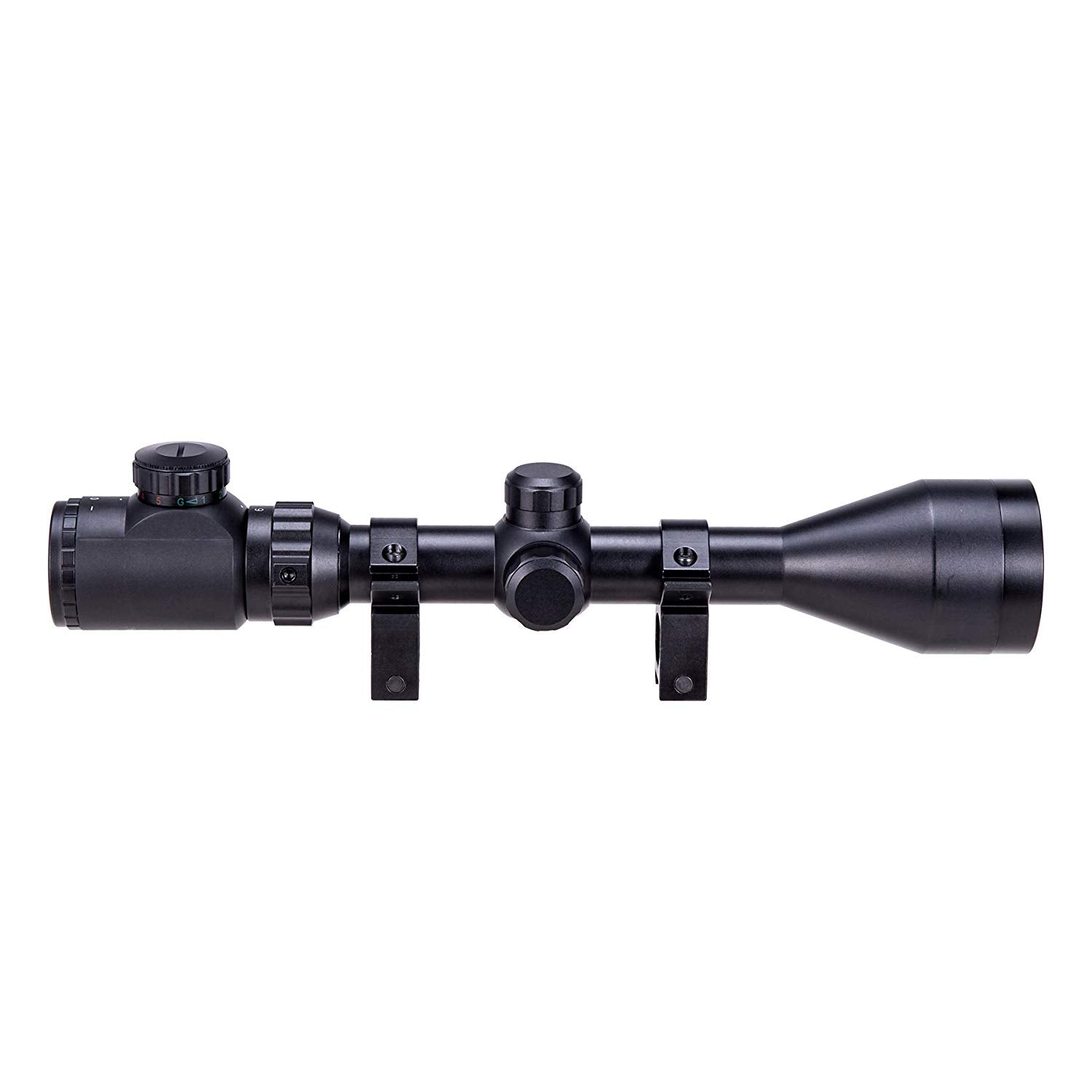 Pinty 3-9x50mm Red/Green Rangefinder Hunting Rifle Scope