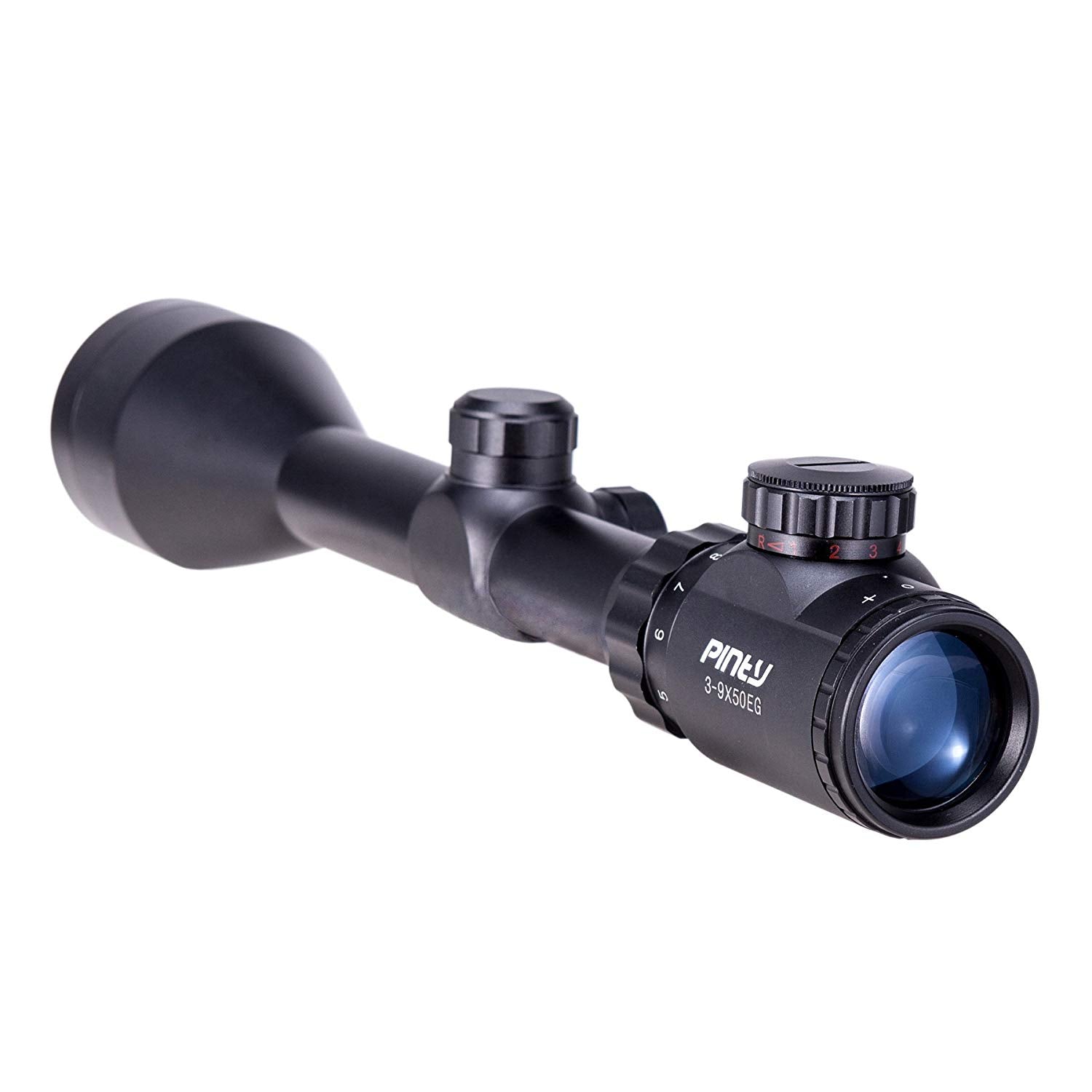 Pinty 3-9x50mm Red/Green Rangefinder Hunting Rifle Scope