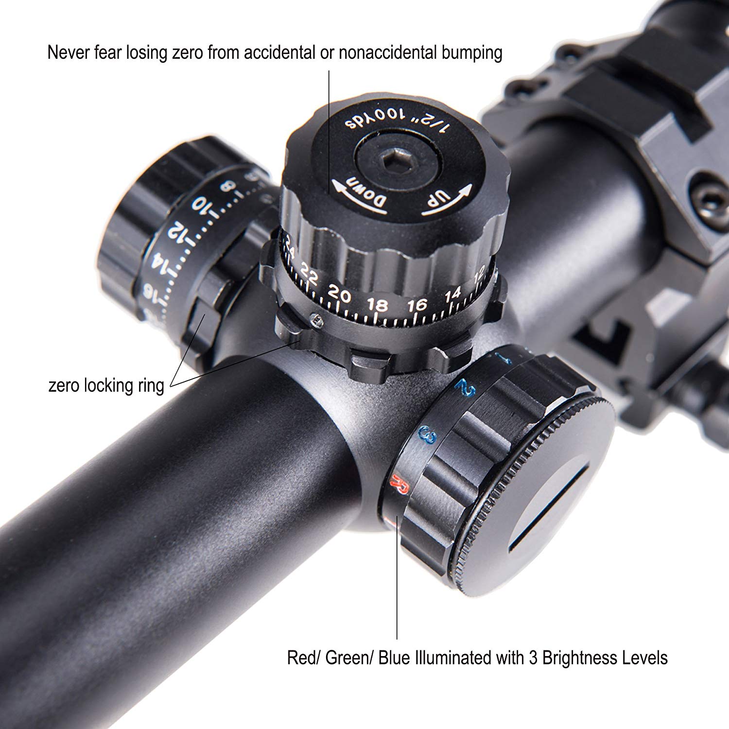 Mil-dot Rifle Scope