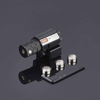Pinty Compact Tactical Red Laser Sight with Picatinny Mount