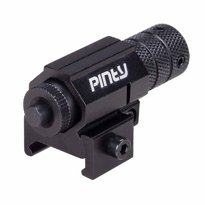 Pinty Compact Tactical Red Laser Sight with Picatinny Mount
