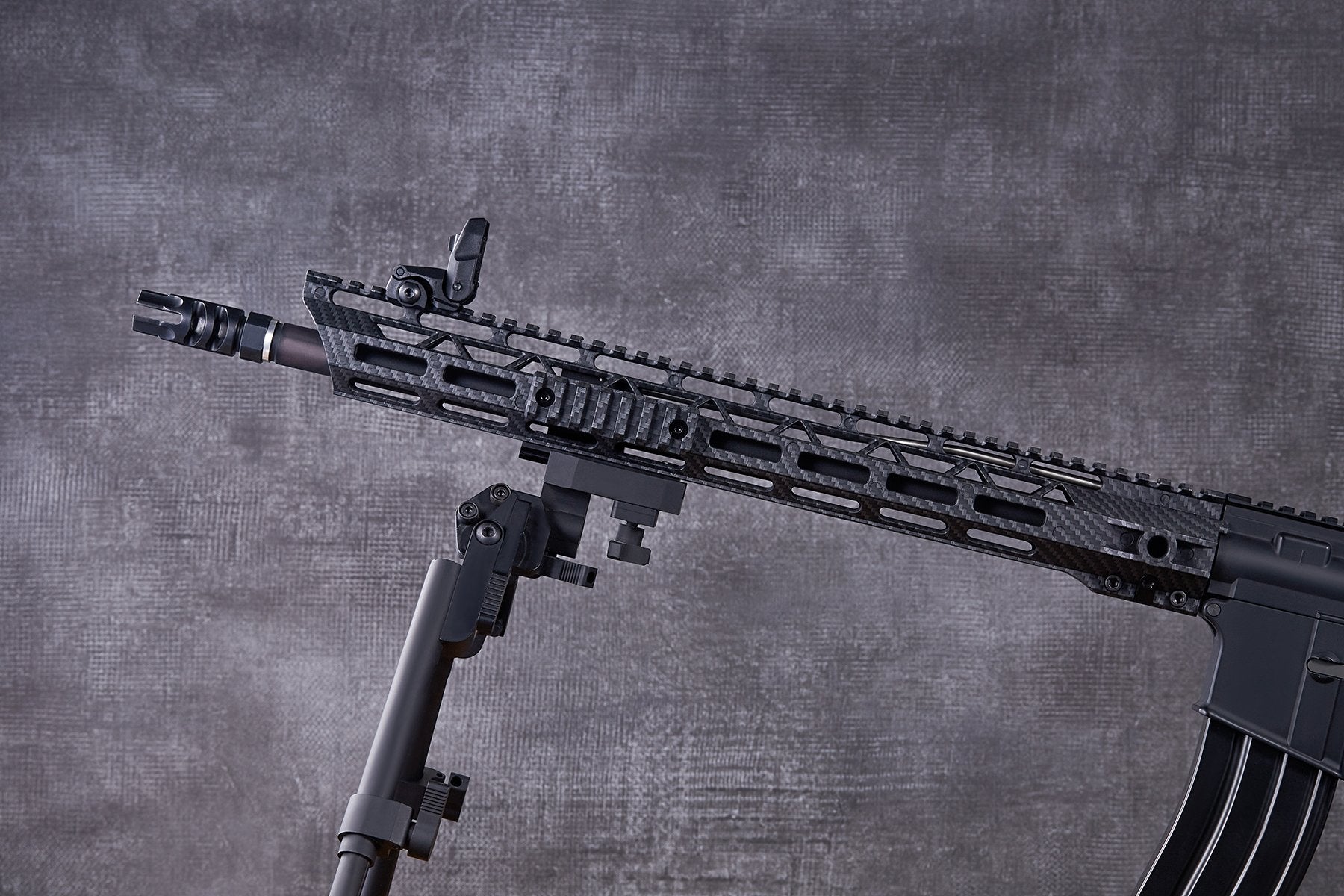 M7 Carbon Fiber Free Float M-Lok Handguard-ar15 handguard -