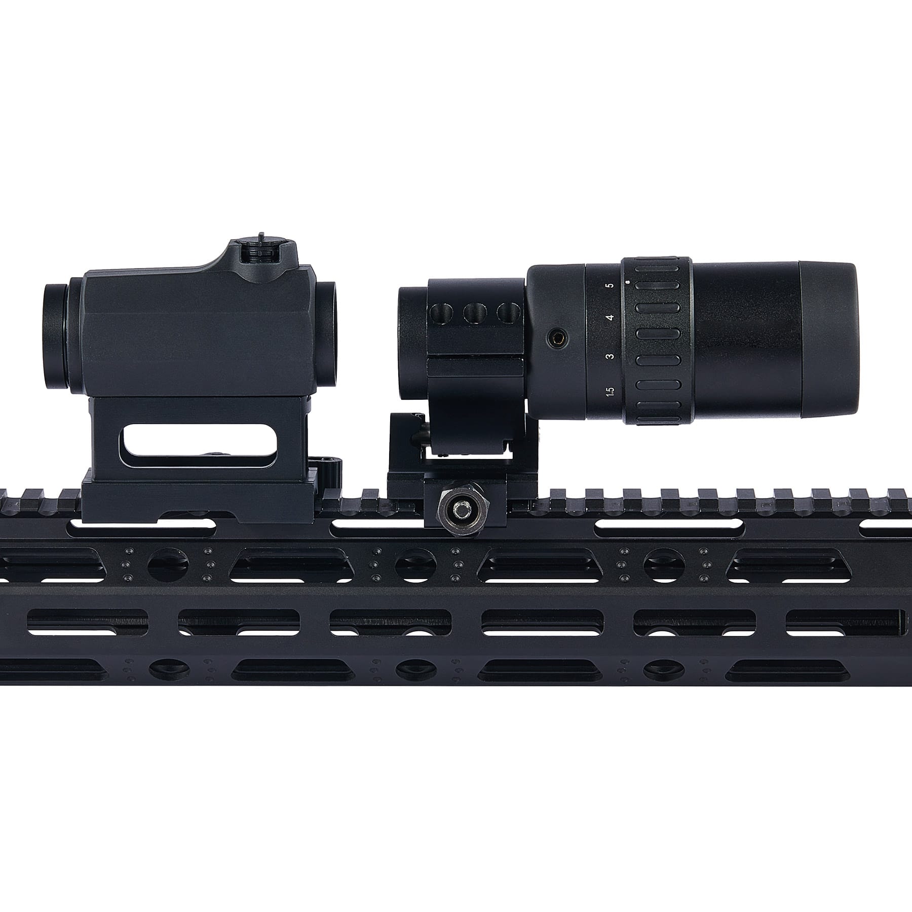 holosun-red-dot--air-guns-for-adults--holographic-shorts--vortex-crossfire-ii--magpul-foregrip--trijicon-rmr