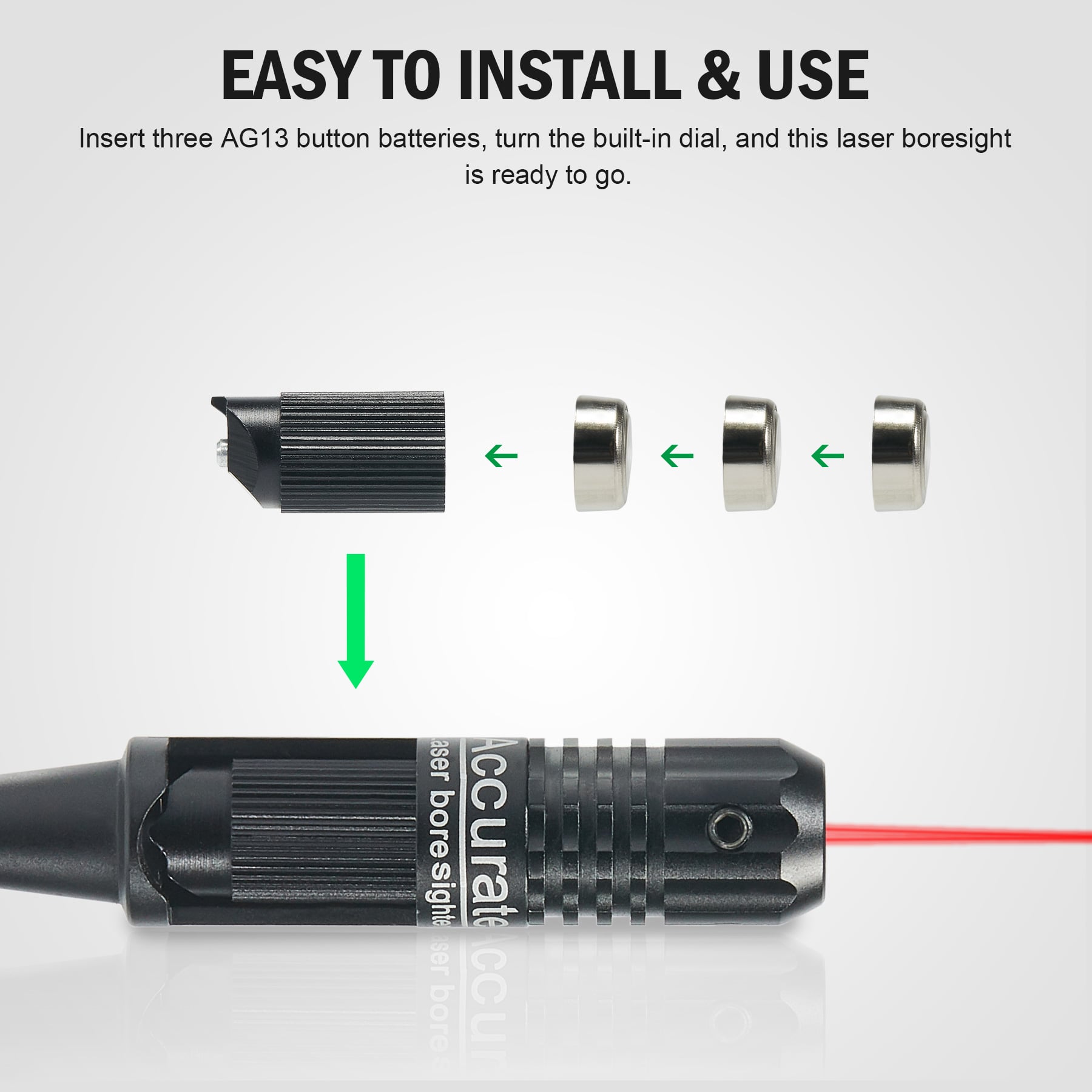 laserboresight-sightmark laser bore sight -bore laser sight -bore sighter kit 